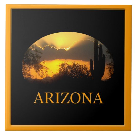 Arizona Gold Sunset Tile Fliese (Vorderseite)