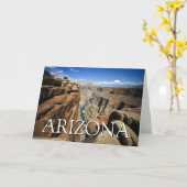 Arizona | Grand Canyon Nationalpark Birthday Karte (Gelbe Blume)