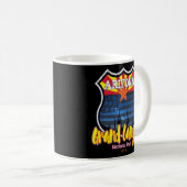 Arizona Grand Canyon Nationalpark Flag Design Sou Kaffeetasse (VorderseiteRechts)