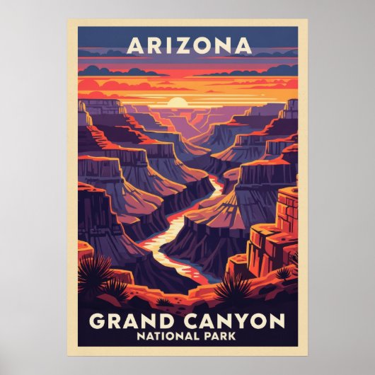 Arizona Grand Canyon Nationalpark V02 Poster (Vorne)