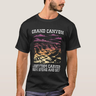 Arizona GRAND CANYON RHYTHM IN STEIN GESCHNITZT Na T-Shirt