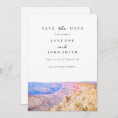 Arizona Grand Canyon Save the Date (Vorne/Hinten)