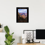 Arizona Grand Canyon South Rim Poster (Heimbüro)