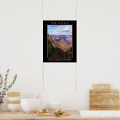 Arizona Grand Canyon South Rim Poster (Küche)