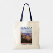 Arizona Grand Canyon South Rim Tote Bag Tragetasche (Rückseite)