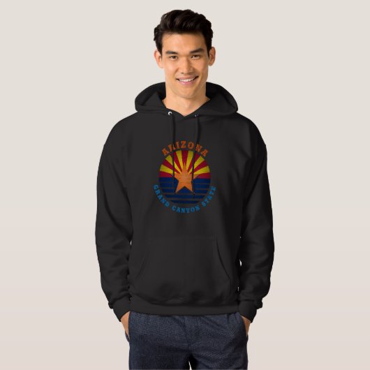 ARIZONA GRAND CANYON STAAT HOODIE (Vorne ganz)