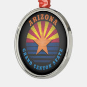ARIZONA GRAND CANYON STAAT ORNAMENT AUS METALL (Links)