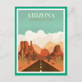 Arizona Grand Canyon Staat Postkarte (Vorderseite)