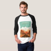 Arizona Grand Canyon Staat T-Shirt (Vorne ganz)