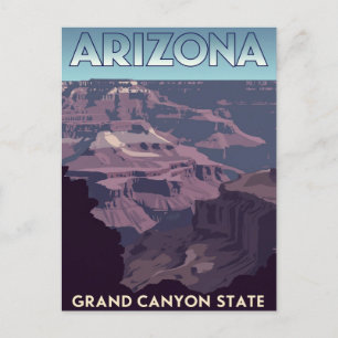 Arizona Grand Canyon State Postkarte