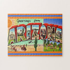 Arizona Greeting Postcard Puzzle