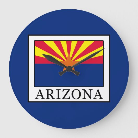 Arizona Große Wanduhr (Vorderseite)