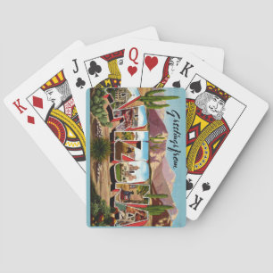 Arizona-Gruß Spielkarten