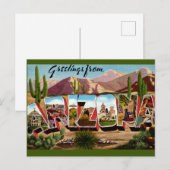 Arizona Grußkarte Postkarte (Vorne/Hinten)