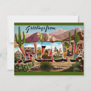 Arizona Grußpostkarte Postkarte