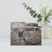 Arizona Guard Dog Postkarte (Stehend Vorderseite)
