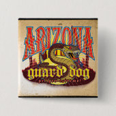 Arizona Guard Dog Snake Button (Vorderseite)