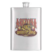 Arizona Guard Dog Snake Flachmann (Vorderseite)
