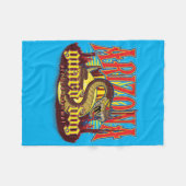 Arizona Guard Dog Snake Fleecedecke (Vorderseite (Horizontal))