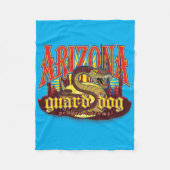 Arizona Guard Dog Snake Fleecedecke (Vorderseite)
