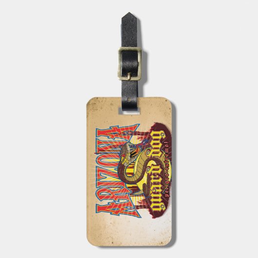 Arizona Guard Dog Snake Gepäckanhänger (Vorderseite vertikal)