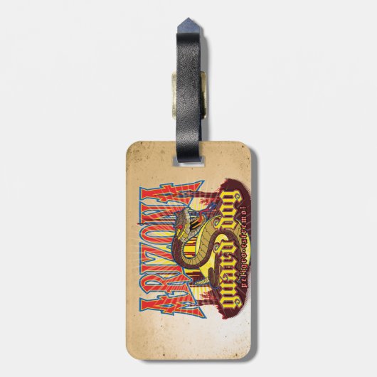 Arizona Guard Dog Snake Gepäckanhänger (Rückseite vertikal)
