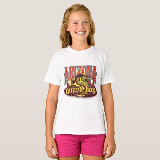 Arizona Guard Dog Snake T-Shirt (Vorne ganz)