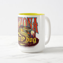 Arizona Guard Dog Snake Zweifarbige Tasse