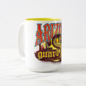 Arizona Guard Dog Snake Zweifarbige Tasse (Vorderseite Links)