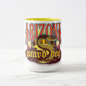 Arizona Guard Dog Snake Zweifarbige Tasse (Mittel)