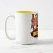 Arizona Guard Dog Snake Zweifarbige Tasse (Links)