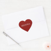 Arizona Heart Sticker (Umschlag)