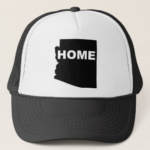 Arizona Heimweg von State Ball Cap Hut Truckerkappe