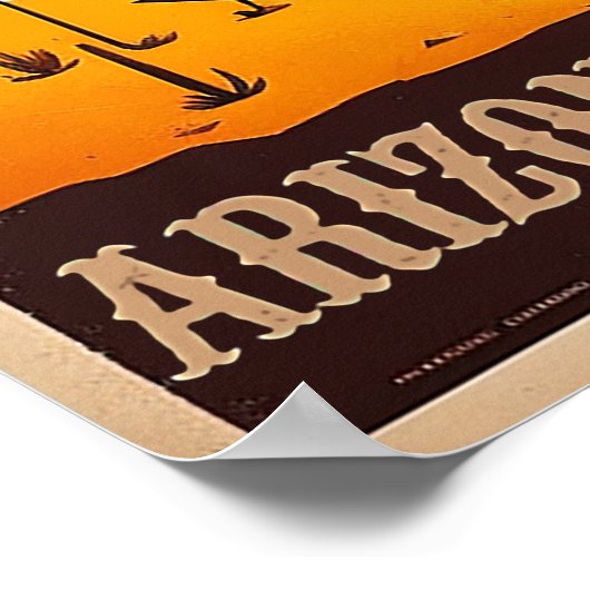 Arizona Highlights Poster (Ecke)