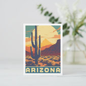 Arizona Highlights Postkarte (Stehend Vorderseite)