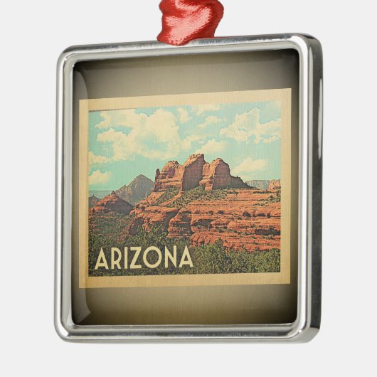 Arizona Highlights Silbernes Ornament (Links)