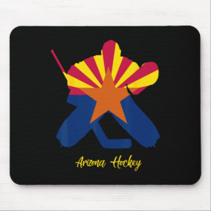 Arizona Hockey Torwart  Mousepad
