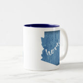 Arizona Home Wood Grain Zweifarbige Tasse (VorderseiteRechts)