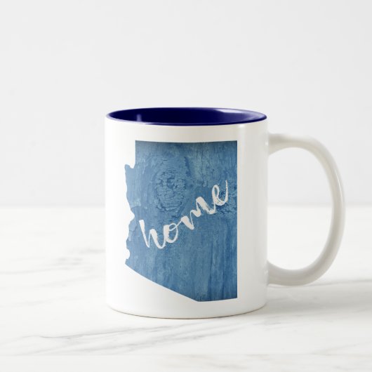 Arizona Home Wood Grain Zweifarbige Tasse (Rechts)