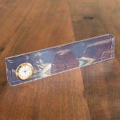 Arizona Horseshoe Bend meander des Colorado River Namensplakette (Seite)