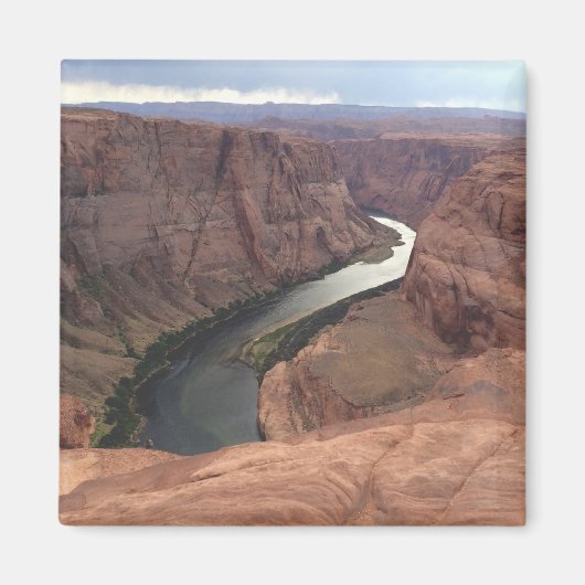 ARIZONA - Hufeisenbend A - Roter Felsen Magnet (Vorne)