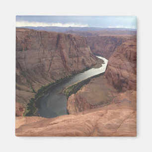 ARIZONA - Hufeisenbiegung A - roter Felsen Magnet