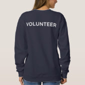 Arizona Humane Society Volunteer Crewneck Sweatshirt (Rückseite)