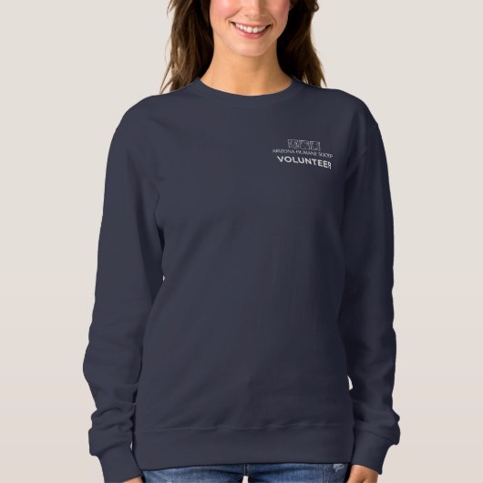 Arizona Humane Society Volunteer Crewneck Sweatshirt (Vorderseite)