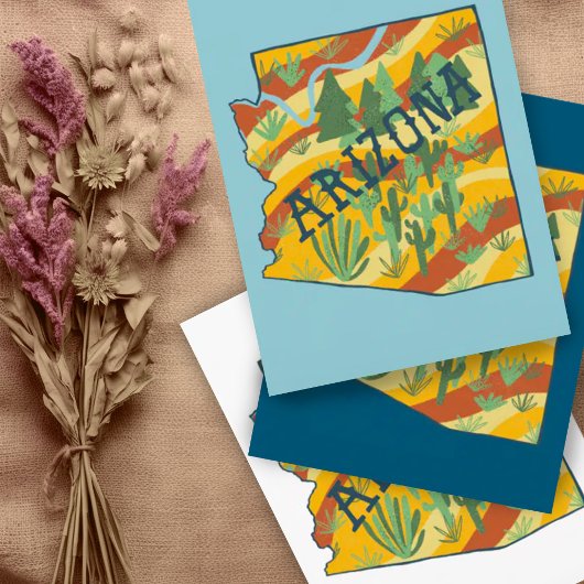 Arizona Illustrierte Karte