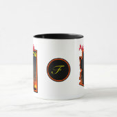 Arizona ist fantastische Karten-Kontur des Tasse (Zentrum)