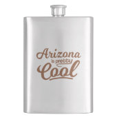 Arizona ist Hübsch Cool Flachmann (Vorderseite)