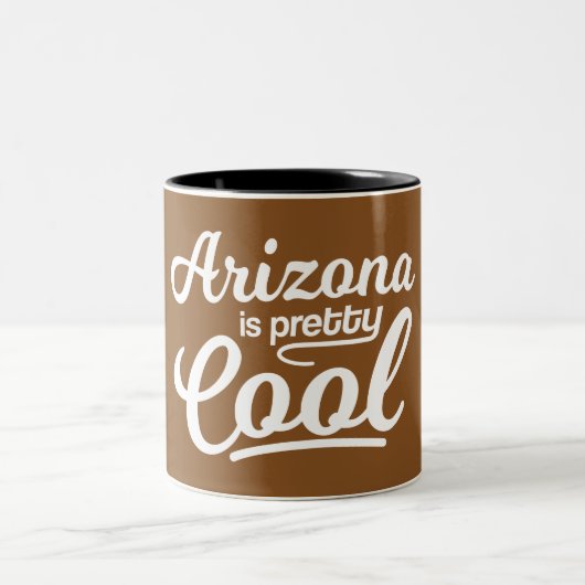 Arizona ist Hübsch Cool Zweifarbige Tasse (Mittel)