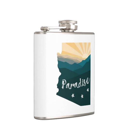 Arizona ist Paradies Flachmann (Rechts)