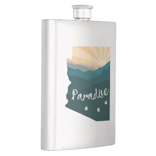 Arizona ist Paradies Flachmann (Rechts)